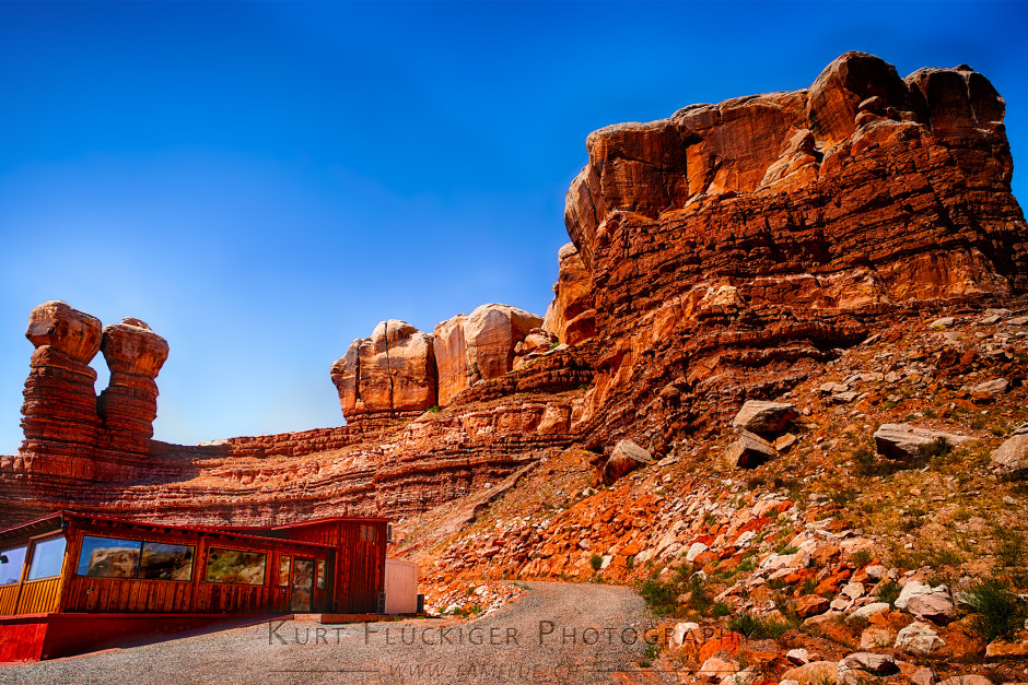 Twin Rocks in Bluff