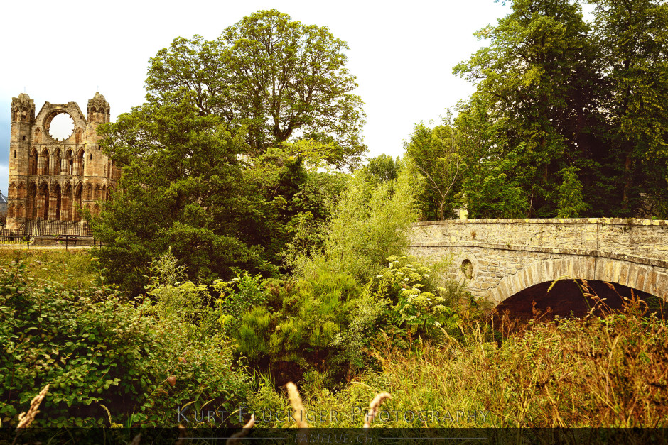 image bridge over river lossie