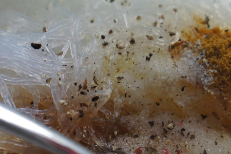 glasnudelsalat glutenfrei bettybossi nudeln und gewuerze