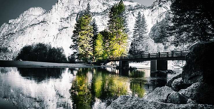 Wallpaper «Morning at Yosemite» kf Photography