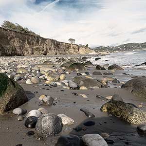 Beautiful Landscape Scene from Shankill Beach