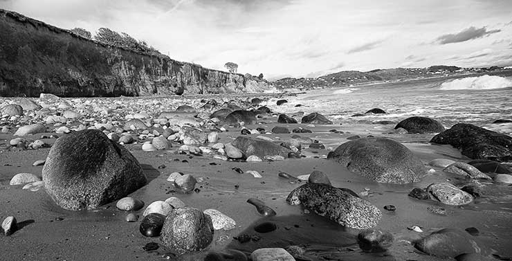 Beautiful Landscape Scene from Shankill Beach