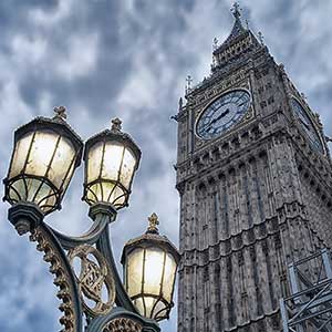 Long exposure Image from Big Ben in London by kfPhotography