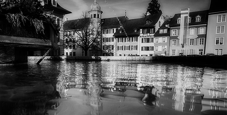 Zofingen Thut-Brunnen und Altstadt