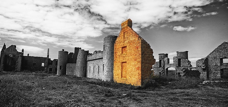 Ruins of New Slains Castle von Kurt Flückiger Photography