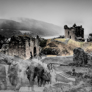 Die Rückseite vom Schloss Balmoral in Shottland von Kurt Flückiger Photography