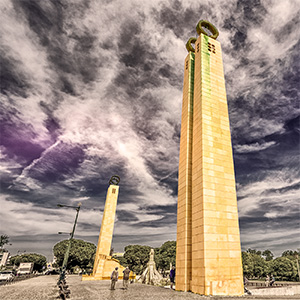 Lisboa Observation Deck Park Eduardo VII by Kurt Flückiger Photography