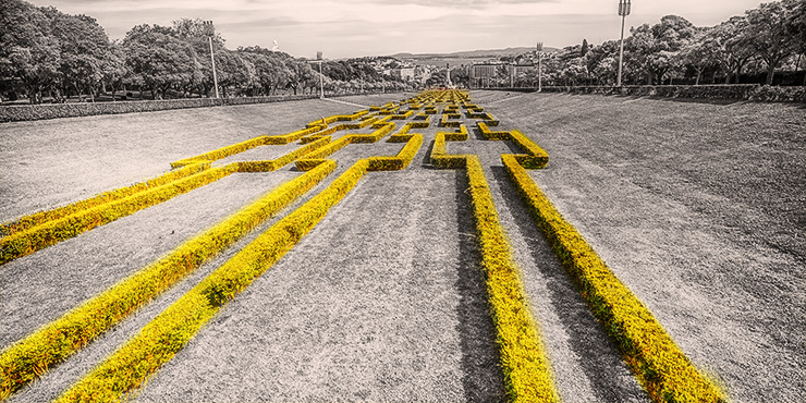 Lisboa Parque Eduardo VII by Kurt Flückiger Photography