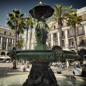 image from Font de les Tres Gràcies by kfphotography