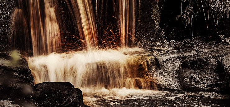 image from "Lichtenhainer Wasserfall" by kfphotography