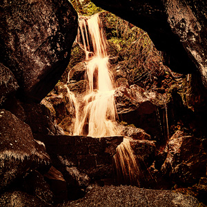 image from "Lichtenhainer Wasserfall" by kfphotography