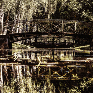 image from "Schwerin Castle park bridges" by kfphotography
