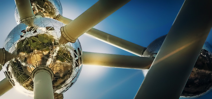 image from "Atomium in Brüssel" by kfphotography