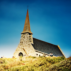 image from "Etretat Notre Dame de la Garde" by kfphotography