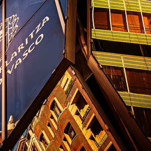 image from "Reflection glass building" by kfphotography