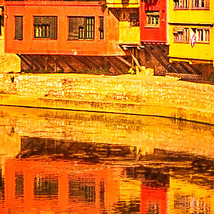 image from the old town of Girona by kfphotography