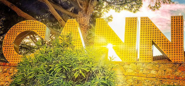 image Cannes Sign by kfphotography