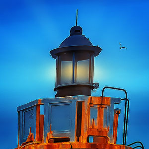 image from "Feu de la digue Sud" by kfphotography