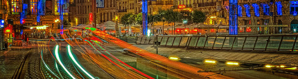 image from lighttrails in montpelliereby kfphotography
